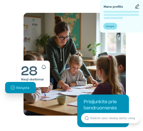 Mokau Vilniuje platforma