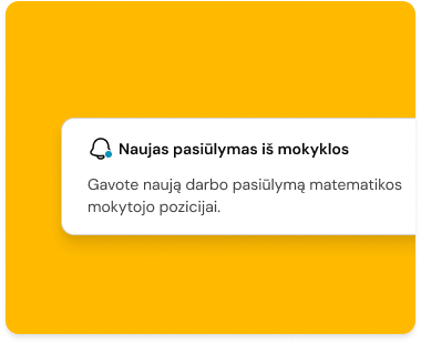 Gaukite pasiūlymus ir rinkitės